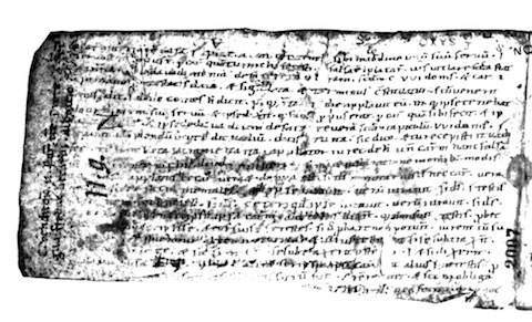 A charter of land purchase, Foligno county, ca. 1100, G. Cencetti, ed., Le carte dell'Abbazia di S. Croce di Sassovivo Vol. I (1023–1115), Firenze, Leo S. Olschki Editore, 1973, p. 114